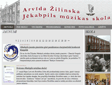 Tablet Screenshot of muzikas-skola.lv